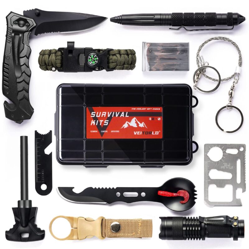 Veitorld®11 in 1 Emergency Survival Kit