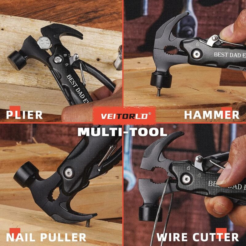 Veitorld®12 in 1 Multitool Hammer-Best Dad Ever