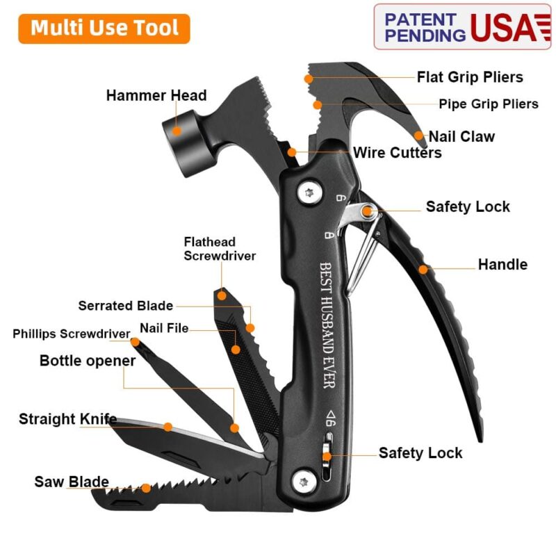 Veitorld®12 in 1 Multitool Hammer-Best Husband Ever