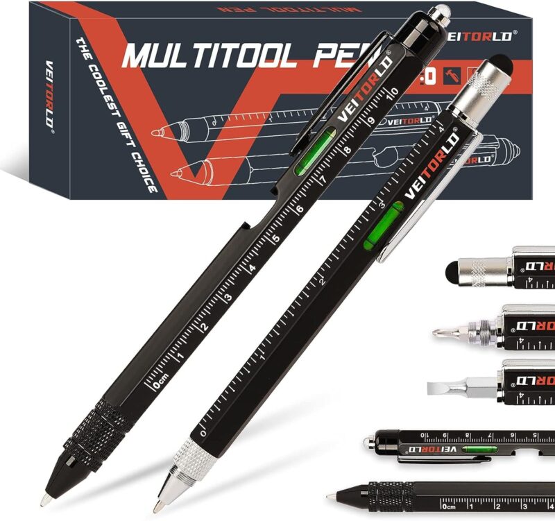 Veitorld®2Pcs 10 In 1 Multi-Tool Pen Set