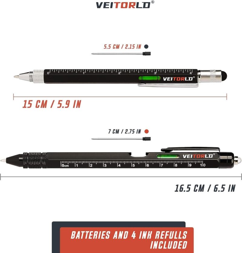 Veitorld®2Pcs 10 In 1 Multi-Tool Pen Set