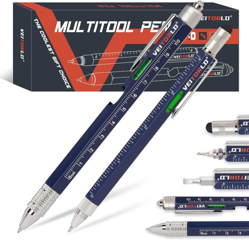 Veitorld®2Pcs 10 In 1 Multi-Tool Pen Set