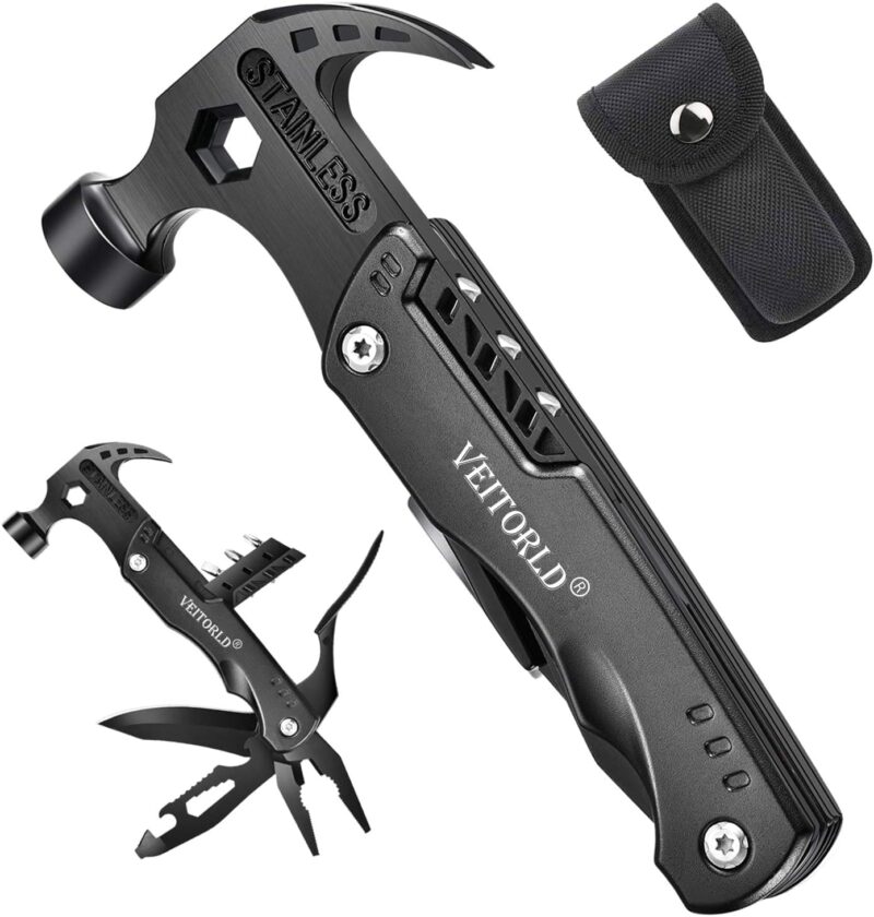 Veitorld®14 in 1  Multitool Hammer Black