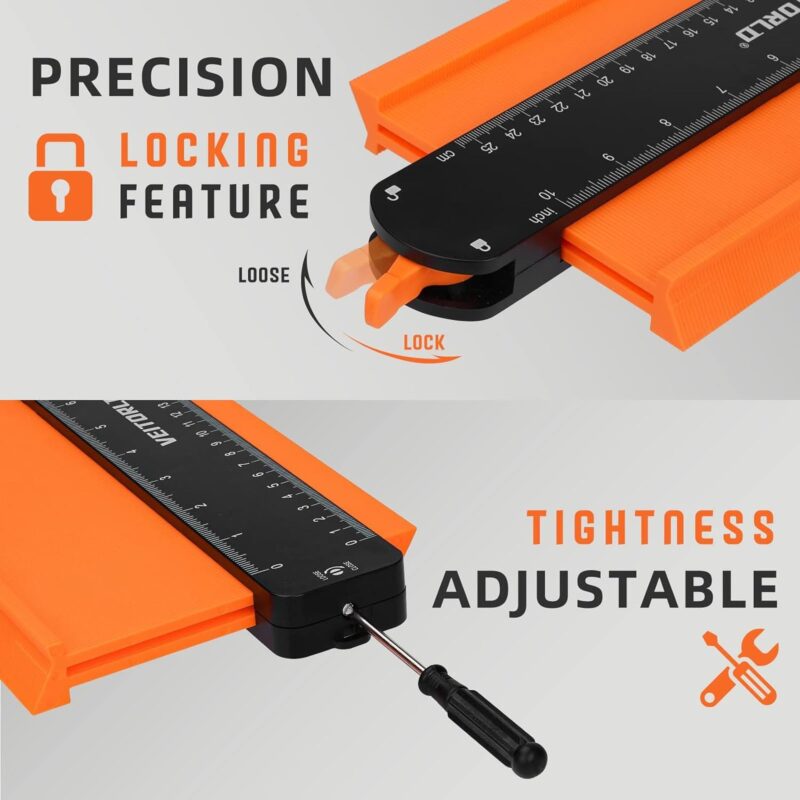 Veitorld™ Contour Gauge Profile Tool