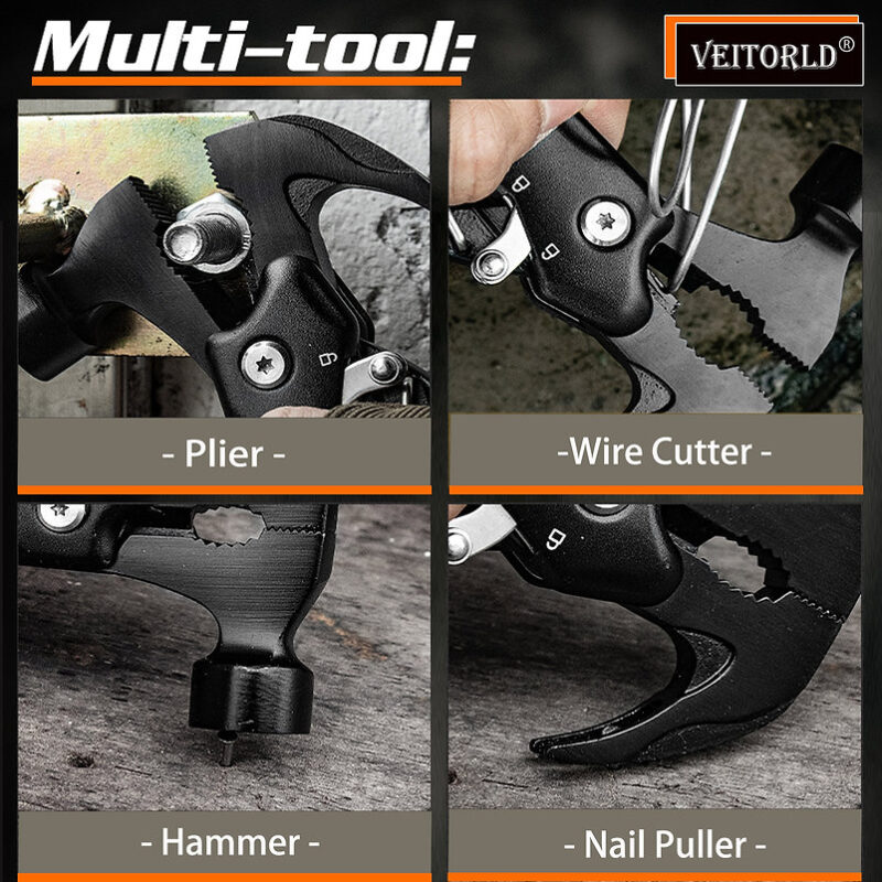 Veitorld™12 in 1 Multitool Hammer-Best Uncle Ever
